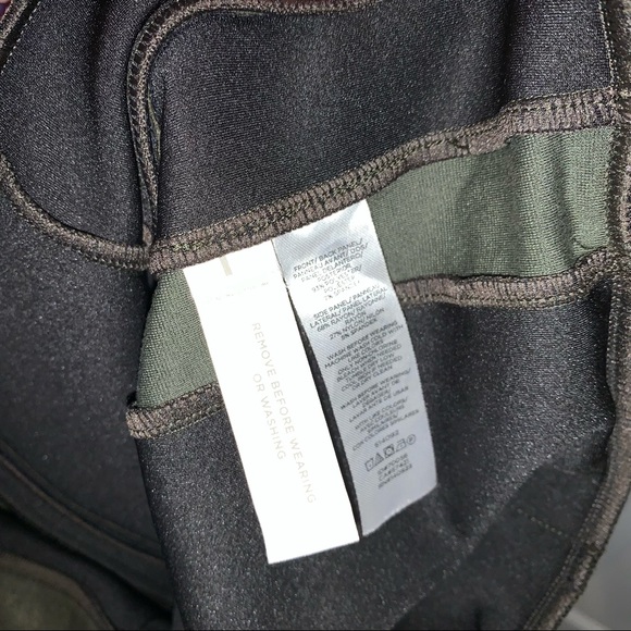 Loft Olive Green Faux Suede Leggings Large - Picture 10 of 10